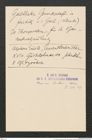 k.k. naturhistorisches Hofmuseum, Intendanzakten 1885-1896 (Hauer), Aktenzahl Z.319/1892, Seite 1